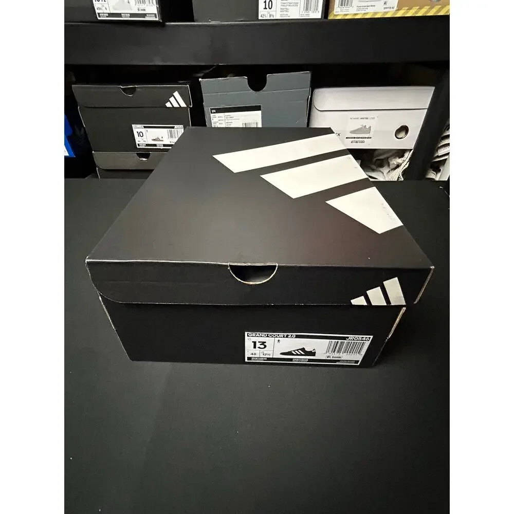 adidas Grand Court 2.0 Black White / $70 Retail! / Size 13 / Brand New!!